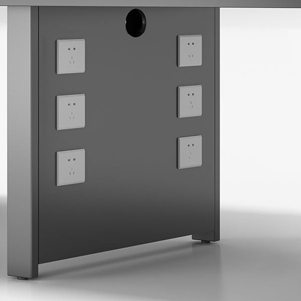 Modern Manufactured Wood Office Desk Rectangular Desk with Metal Legs Clearhalo 'furn' 'furn_office_desk' 'Furniture' 'Office Desks' 'Office Furniture' 'office_desk' 1200x1200_b17ca20f-9454-4381-9203-fcf6a18729b1