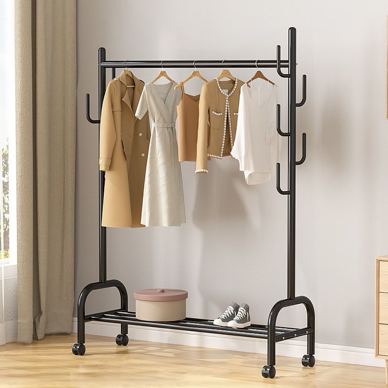 Glam Style Hall Stand Metal Free Standing Stand con gancio di cappotto