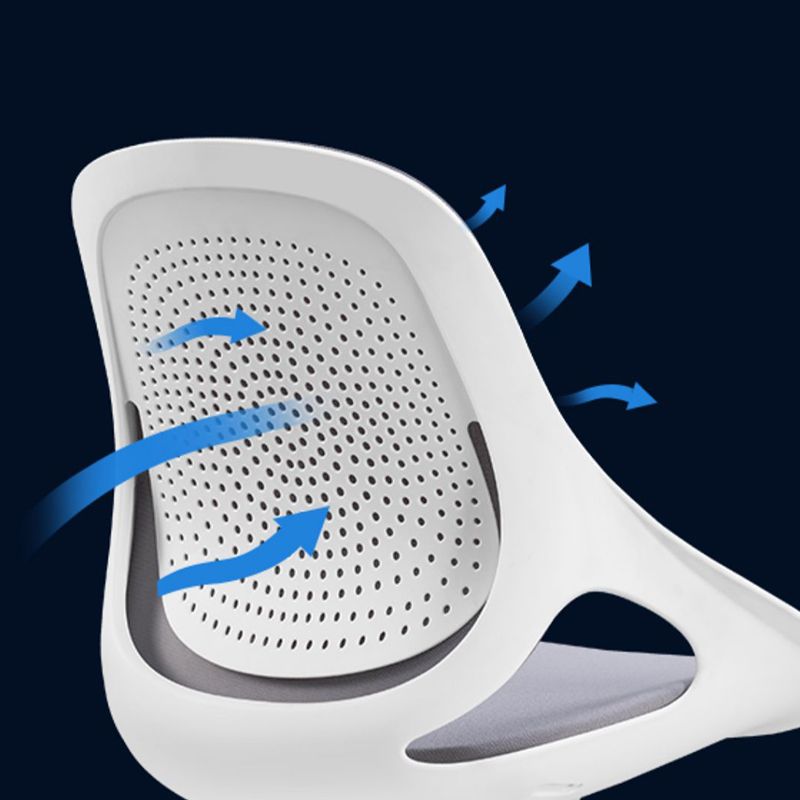 Armloze bureau stoel moderne verstelbare stoelhoogte stoel met wielen