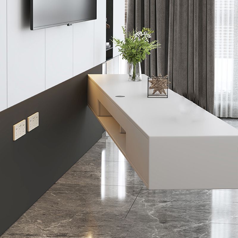 Contemporary Drawers TV Console Floating Faux Wood Media Console for Home Clearhalo 'furn' 'furn_tv_stands_entertainment_centers' 'Furniture' 'Living Room Furniture' 'TV Stands & Entertainment Centers' 'TV Stands & Media Storage Furniture' 'tv_stands_entertainment_centers' 1200x1200_b1803651-0aa2-4bce-a2dc-abf4884c189f