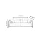 Modern Faux Leather Pillow Top Arm Sofa/Sectional Pillowed Back Cushions for Apartment Clearhalo 'furn' 'furn_sectionals' 'Furniture' 'furniture_sectionals' 'kitchen' 'kitchen_sectionals' 'Living Room Furniture' 'Sectionals' 1200x1200_b180b193-1c9e-41c2-963a-d66a8aa553fc