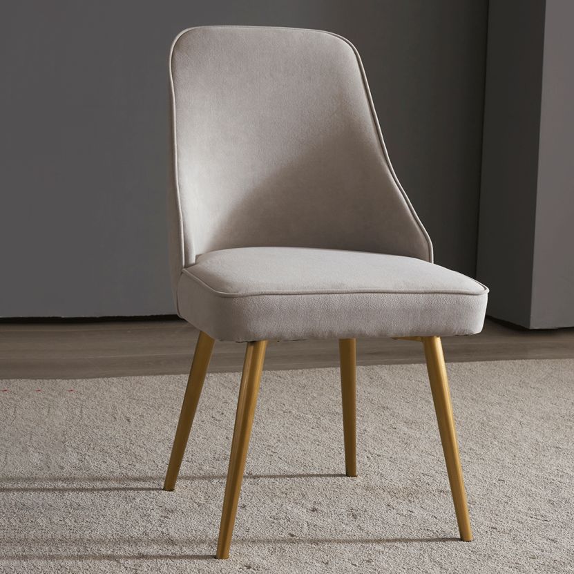 Contemporary Style Metal Dining Chairs Parsons Armless Chairs for Kitchen Clearhalo ' kitchen&dining_furn' 'Dining Chairs' 'Dining Tables & Seating' 'dining_chair' 'furn' 'furn_dining_chair' 'Furniture' 'furniture_dining_chair' 'Kitchen & Dining Furniture' 'kitchen' 1200x1200_b182dff5-9f20-4c04-95d0-608c3cda8ab4