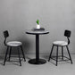 Modern 1/3 Pieces Bar Table Set Round Stone Counter Table with Backrest Stools Clearhalo 'Bar Furniture' 'furn' 'furn_home_bar_bar_sets' 'Furniture' 'Home Bars & Bar Sets' 'home_bar_bar_sets' 'Kitchen & Dining Furniture' 1200x1200_b184a0f8-d32a-4ed1-a642-3ea826da252a