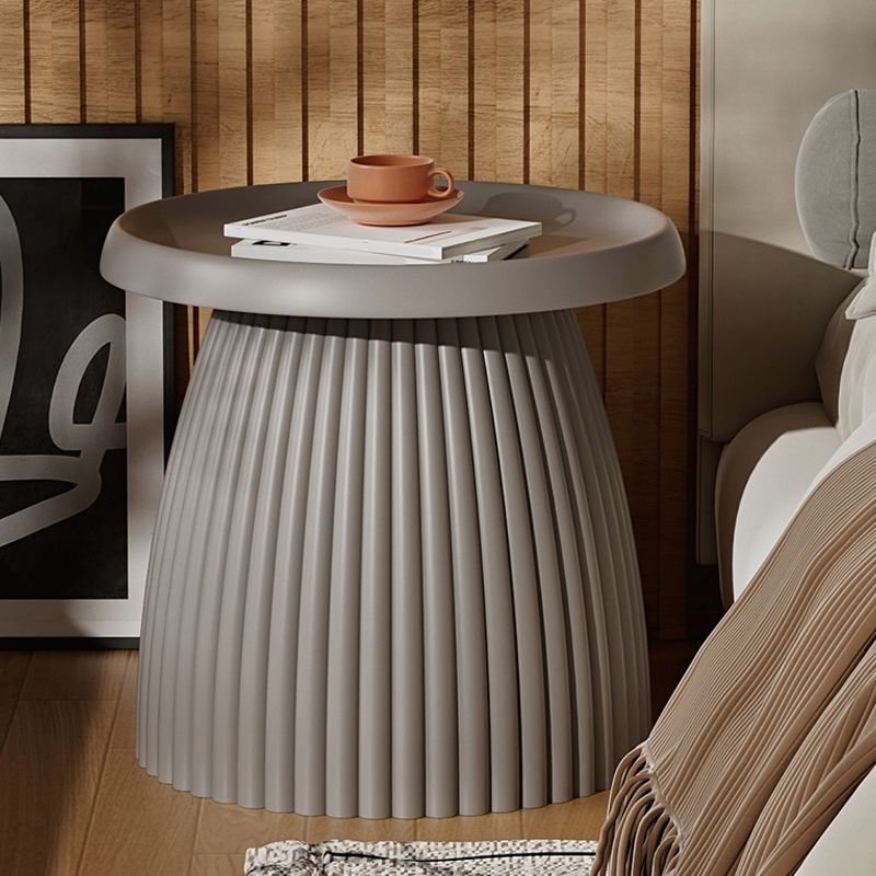 Mesa de acento contemporáneo de la mesa de acento 17.7 "Cama de altura Nightsntand