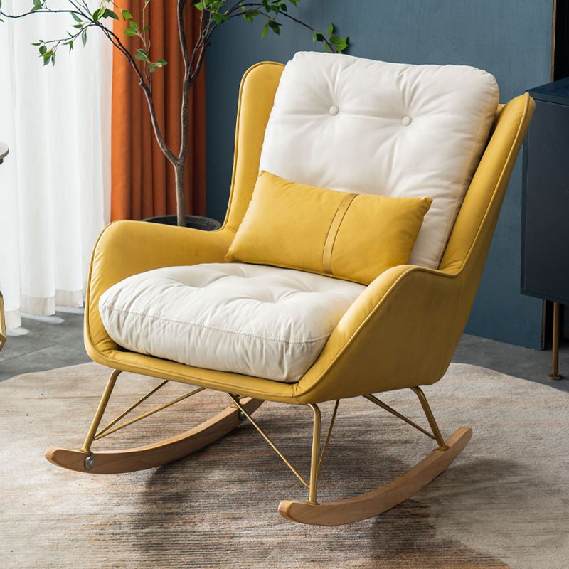 Single Recliner bank schommelstoel meubels arm chaise vrijetijd lounge woonkamer stoelen