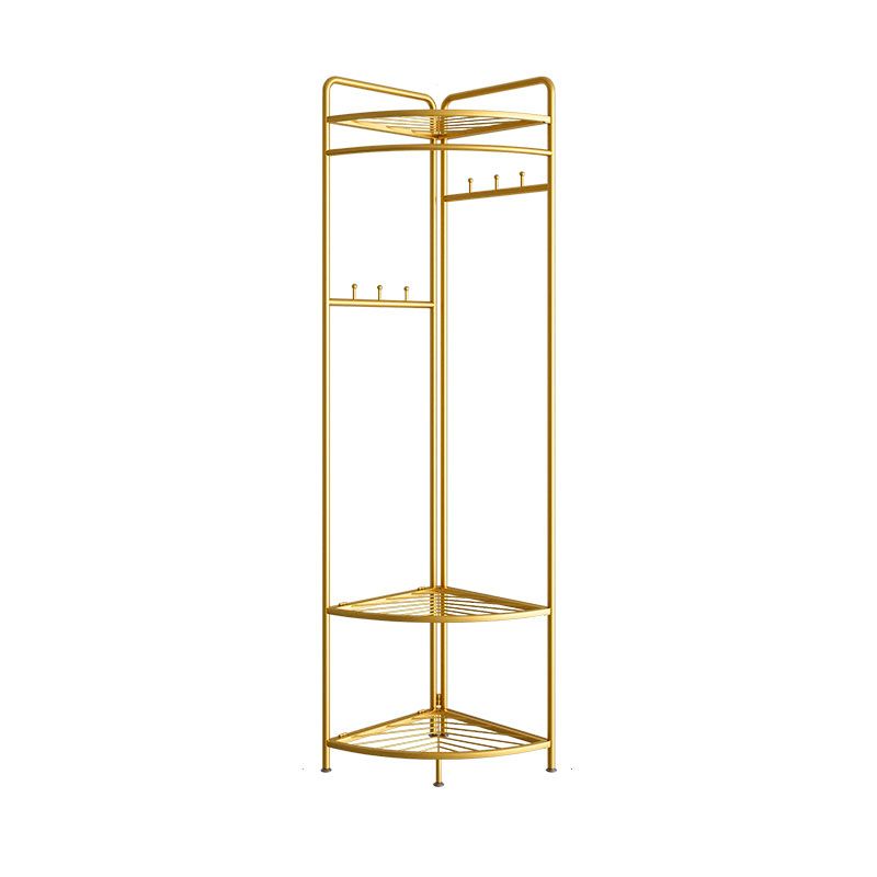 Industrial Hall Stand Metal Shelving Included Free Standing Entryway Kit Coat Hanger Clearhalo 'Entry & Mudroom Furniture' 'furn' 'furn_hall_tree_coat_racks' 'Furniture' 'Hall Trees & Coat Racks' 'hall_tree_coat_racks' 1200x1200_b18599f1-e2ab-4371-965e-31a9ae271520