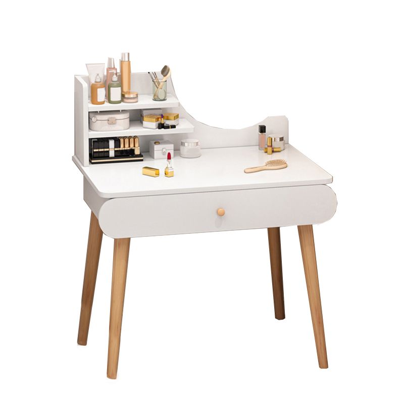 Scandinavische slaapkamer opbergdoos staan ​​rechte voeten ijdelheid bureau