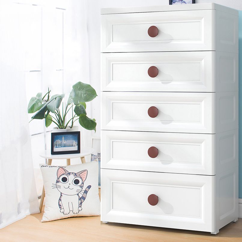 Contemporary Style Non-Hanging Armoire Plastic Home Storage Cabinet Clearhalo 'Armoires & Wardrobes' 'armoires_wardrobes' 'Bedroom Furniture' 'furn' 'furn_armoires_wardrobes' 'Furniture' 1200x1200_b18bf20b-5d00-4f86-9822-8db298255159