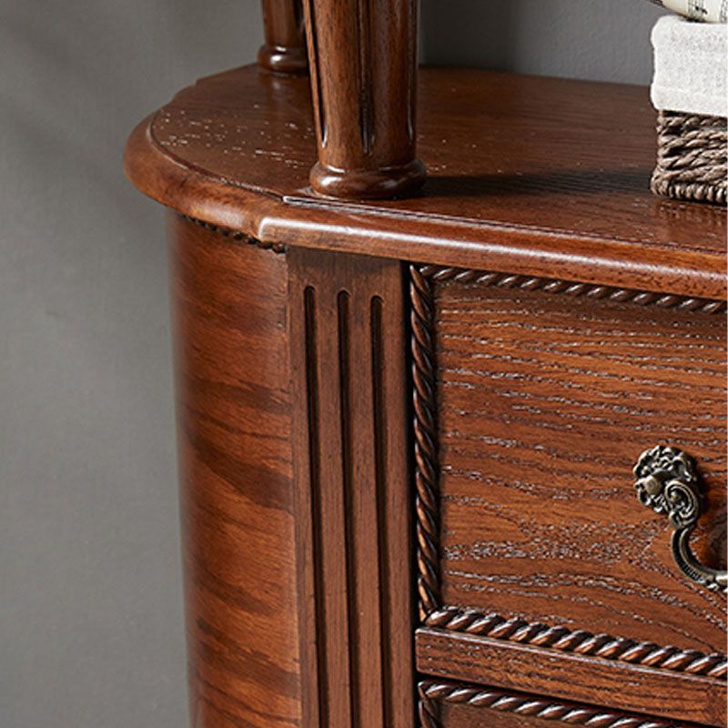 Tavolo di divano console in legno moderno di metà secolo per la sala per Hall