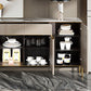 Gabinetto della sideboard del salotto in legno Glam Glam Buffet Server con archiviazione e cassetto