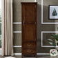 French Country Style Wardrobe Armoire Wooden Wardrobe for Bedroom
