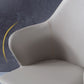 Contemporary Kitchen Dining Chairs Faux Leather Side Chairs in Grey
