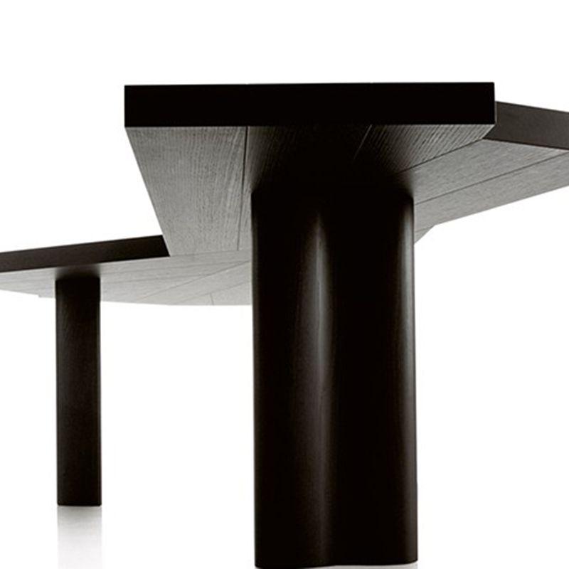 Free Form Industrial Office Desk Solid Wood Fixed Working Table Clearhalo 'furn' 'furn_office_desk' 'Furniture' 'Office Desks' 'Office Furniture' 'office_desk' 1200x1200_b19b0136-fd1b-425a-afb1-d0c1ff8fa3a4