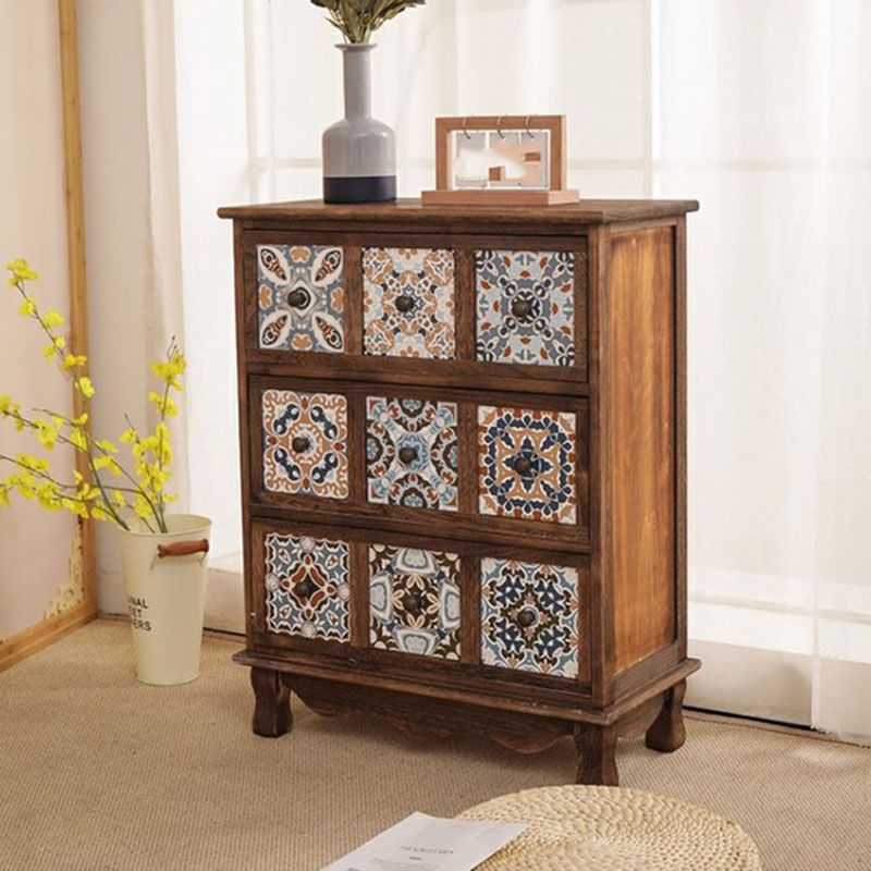 Coastal Storage Chest Solid Wood Dresser , 11.7/14.04 Inch Width Clearhalo 'Bedroom Furniture' 'Dressers & Chests' 'dressers_chests' 'furn' 'furn_dressers_chests' 'Furniture' 1200x1200_b19d178f-b533-466d-82f9-2a1e12087387
