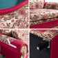 Bohemian Micro-velvet Chaise Lounge with Rolled Arms Reclining Accent Chair Clearhalo 'Chairs & Seating' 'Chaise Lounge' 'chaise_lounge' 'furn' 'furn_chaise_lounge' 'Furniture' 'Living Room Furniture' 1200x1200_b19e87a5-4786-4055-8bca-b892a26ea65c