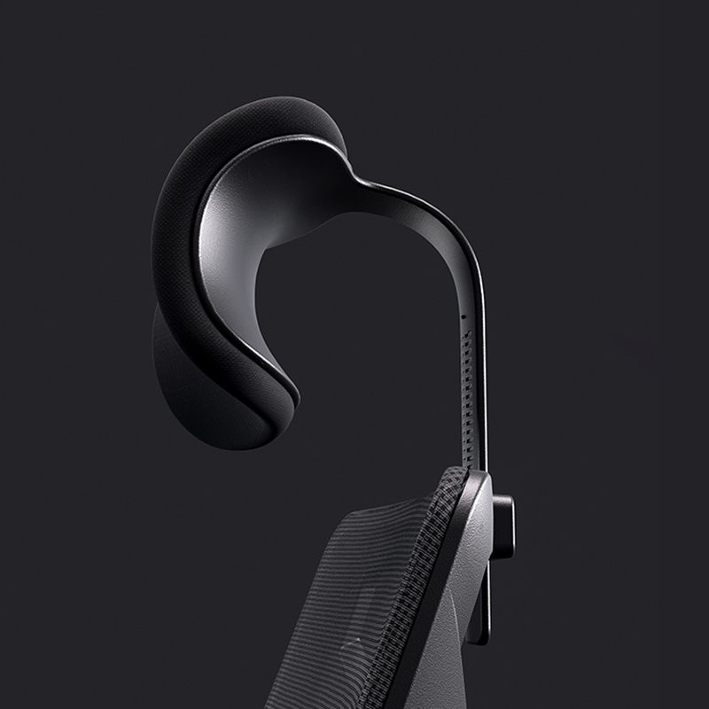 Sedia da ufficio ad armi regolabile contemporanea sedia da scrivania in rete con ruote per camera