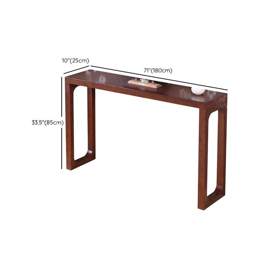 Tavolo da divano con console per finitura antichi console antico moderno moderno di metà secolo