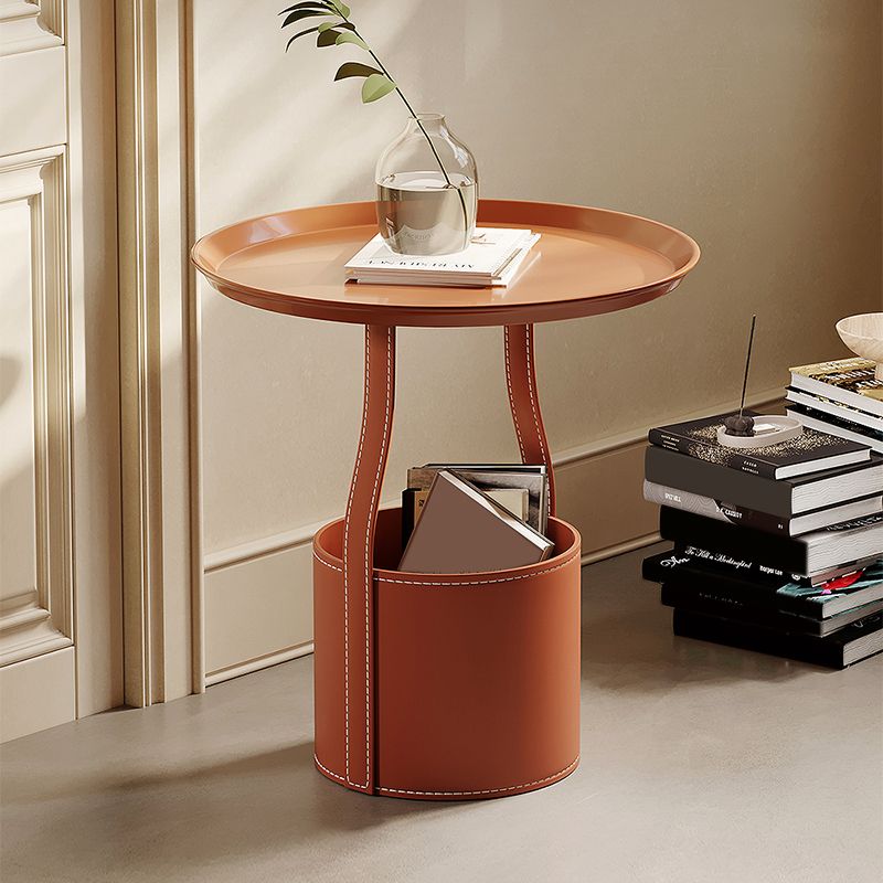 Mid-Century Modern Sofa Side Accent Table with Tray Top for Living Room Clearhalo 'Coffee & Accent Tables' 'End & Side Tables' 'end_side_tables' 'furn' 'furn_end_side_tables' 'Furniture' 'Living Room Furniture' 1200x1200_b1a472dc-a9e3-4319-9275-d5a6f388dbce