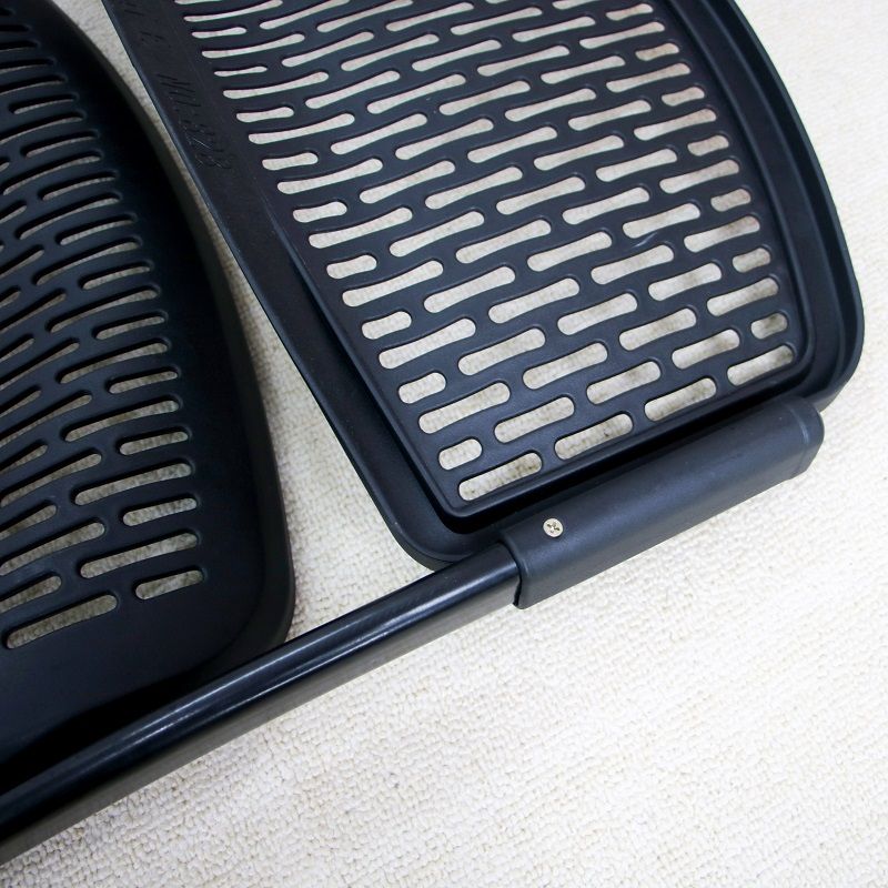 Silla de oficina plástica marco de metal silla de oficina contemporánea sin brazo