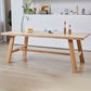 Modern Pine Solid Wood Table Rectangle Dining Table with Wooden Trestle Base Base Clearhalo ' dining_table' 'Dining Tables & Seating' 'Dining Tables' 'furn' 'furn_dining_table' 'Furniture' 'furniture_dining_table' 'Kitchen & Dining Furniture' 'kitchen&dining_furn' 'kitchen' 'kitchen_dining_table' 1200x1200_b1aa47da-0b89-4578-8fe3-b6289100a044