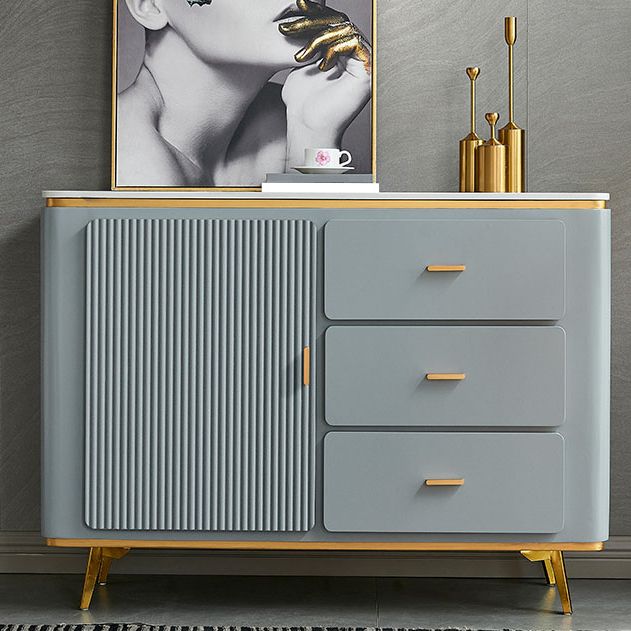 Tocador de madera fabricado vestidor de cofre de almacenamiento glamoroso