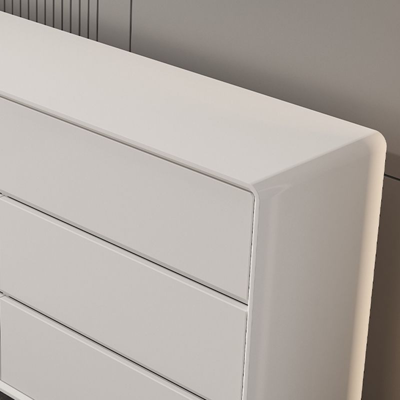 Tocador de cofre de almacenamiento contemporáneo con cajones