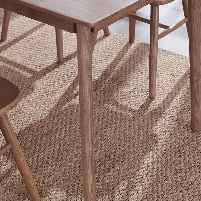 Rectangle Ash Wood Table in Nature/Walnut Modern Dining Table with 4 Legs for Restaurant Clearhalo ' dining_table' 'Dining Tables & Seating' 'Dining Tables' 'furn' 'furn_dining_table' 'Furniture' 'furniture_dining_table' 'Kitchen & Dining Furniture' 'kitchen&dining_furn' 'kitchen' 'kitchen_dining_table' 1200x1200_b1b1ca32-35f2-4f1d-af49-233ecb93b9cb