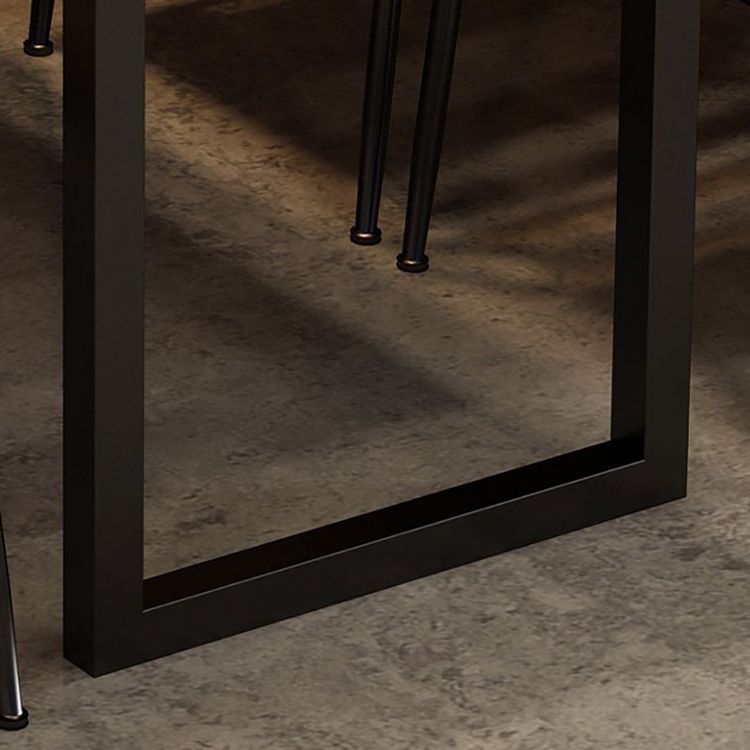 Industrial 1/2/5 Pieces Dining Room Set Solid Wood Top Dining Table Set Clearhalo 'Dining Room Sets' 'Dining Tables & Seating' 'dining_room_set' 'furn' 'furn_dining_room_set' 'Furniture' 'furniture_dining_room_set' 'Kitchen & Dining Furniture' 'kitchen&dining_furn' 'kitchen' 1200x1200_b1b4adbc-ea7a-4e8b-a485-e875aaaba521