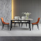 Contemporary 1/4/5/7 Pieces Dining Table and Chairs Leather Dining Chairs Set Clearhalo 'Dining Room Sets' 'Dining Tables & Seating' 'dining_room_set' 'furn' 'furn_dining_room_set' 'Furniture' 'furniture_dining_room_set' 'Kitchen & Dining Furniture' 'kitchen&dining_furn' 'kitchen' 1200x1200_b1b6b396-6253-4a05-9db4-834583c3553f