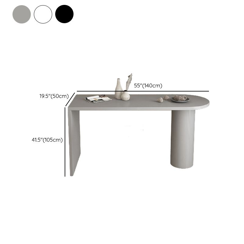 Mesa de bar de madera interior Mesa de altura de barra de pedestal doble industrial