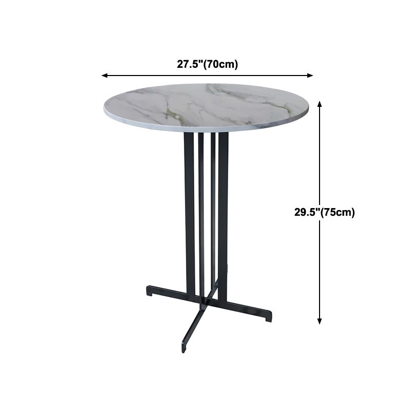 Industrial Style Dining Table White Sintered Stone Dining Table with Black Frame for Dinning Room Clearhalo ' dining_table' 'Dining Tables & Seating' 'Dining Tables' 'furn' 'furn_dining_table' 'Furniture' 'furniture_dining_table' 'Kitchen & Dining Furniture' 'kitchen&dining_furn' 'kitchen' 'kitchen_dining_table' 1200x1200_b1bea2a0-79ab-4632-8036-2b22763a94da