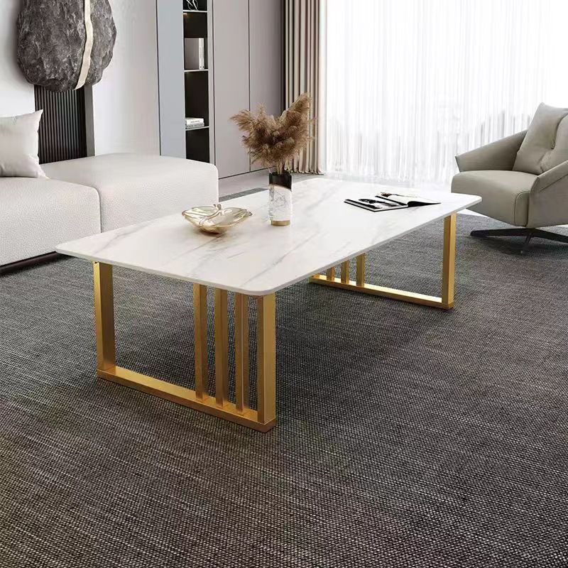 Frame Rectangle Bunching Tables Glam Slate Coffee or End Table Clearhalo 'Coffee & Accent Tables' 'Coffee Tables' 'coffee_tables' 'furn' 'furn_coffee_tables' 'Furniture' 'Living Room Furniture' 1200x1200_b1beadb8-d6d8-4c9f-8d59-20942ea2f57d
