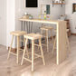 Modern Bar Table Set 1/2/5 Pieces Wooden Bar Table with High Wood Stools Clearhalo 'Bar Furniture' 'furn' 'furn_home_bar_bar_sets' 'Furniture' 'Home Bars & Bar Sets' 'home_bar_bar_sets' 'Kitchen & Dining Furniture' 1200x1200_b1bee843-f594-44d8-b44e-bcd66f3db8ab