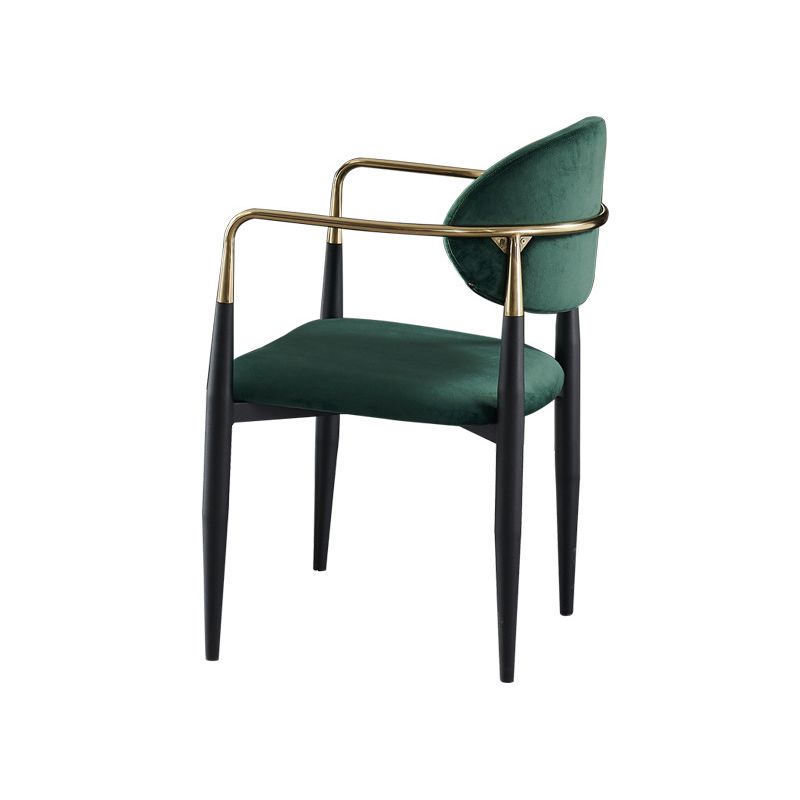 Glam Round Sintered Stone Dining Table Set 1/2/3/4 Pieces Dining Set for Home Use Clearhalo 'Dining Room Sets' 'Dining Tables & Seating' 'dining_room_set' 'furn' 'furn_dining_room_set' 'Furniture' 'furniture_dining_room_set' 'Kitchen & Dining Furniture' 1200x1200_b1bf5ed0-3481-4c4e-bc51-8d58b9427099