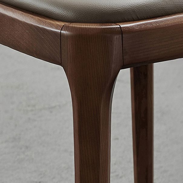 Scandinavian Style Wood Dining Chairs Dining Room Armless Solid Back Chair Clearhalo ' kitchen&dining_furn' 'Dining Chairs' 'Dining Tables & Seating' 'dining_chair' 'furn' 'furn_dining_chair' 'Furniture' 'furniture_dining_chair' 'Kitchen & Dining Furniture' 'kitchen' 1200x1200_b1c0bd11-7a3a-4830-8157-3bf2d1a5bfc7