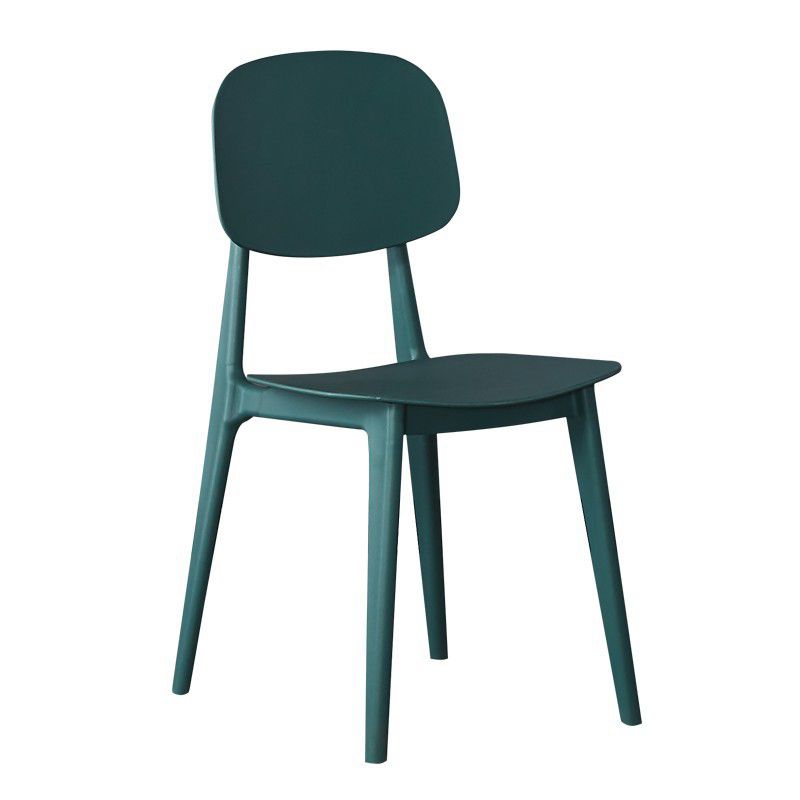 Modern Kitchen Dining Side Chair Plastic Opening Back Dining Side Chair Clearhalo ' kitchen&dining_furn' 'Dining Chairs' 'Dining Tables & Seating' 'dining_chair' 'furn' 'furn_dining_chair' 'Furniture' 'furniture_dining_chair' 'Kitchen & Dining Furniture' 'kitchen' 1200x1200_b1c23f4f-a837-474f-8342-b8d383b952a1
