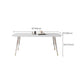 Medieval Rectangle Dining Table Sintered Stone Table with Plastic Legs Clearhalo 'Dining Tables & Seating' 'Dining Tables' 'dining_table' 'furn' 'furn_dining_table' 'Furniture' 'Kitchen & Dining Furniture' 1200x1200_b1c618a0-ec53-4ddf-b5f6-035a56eecef9