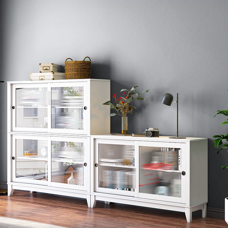 Wooden Standard Bookcase Contemporary Closed Back Bookcase with Door for Office Clearhalo 'Bookcases' 'furn' 'furn_bookcases' 'Furniture' 'furniture_bookcases' 'kitchen' 'kitchen_bookcases' 'Living Room Furniture' 'Office Furniture' 1200x1200_b1cafe54-1203-4e60-ad43-27dfbd7d703a