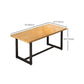Dining Room Solid Wood Dining Table Rectangle Industrial Dinner Table Clearhalo 'Dining Tables & Seating' 'Dining Tables' 'dining_table' 'furn' 'furn_dining_table' 'Furniture' 'Kitchen & Dining Furniture' 1200x1200_b1ccd770-d2ba-4818-ab2c-483808b61d90