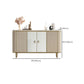 Glam Sideboard Cabinet Stone e Server a buffet ingegnerizzato in legno