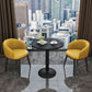 Tulip Base Table Simplicity Stone Dining Table Round for Dining Room Home Clearhalo ' dining_table' 'Dining Tables & Seating' 'Dining Tables' 'furn' 'furn_dining_table' 'Furniture' 'furniture_dining_table' 'Kitchen & Dining Furniture' 'kitchen&dining_furn' 'kitchen' 'kitchen_dining_table' 1200x1200_b1d3ad65-b204-4e3b-87a8-0e2644fe09ef