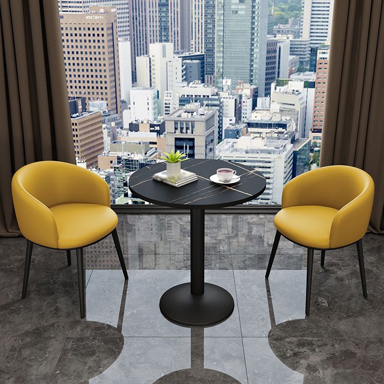 Tulip Base Table Simplicity Stone Dining Table Round for Dining Room Home Clearhalo ' dining_table' 'Dining Tables & Seating' 'Dining Tables' 'furn' 'furn_dining_table' 'Furniture' 'furniture_dining_table' 'Kitchen & Dining Furniture' 'kitchen&dining_furn' 'kitchen' 'kitchen_dining_table' 1200x1200_b1d3ad65-b204-4e3b-87a8-0e2644fe09ef