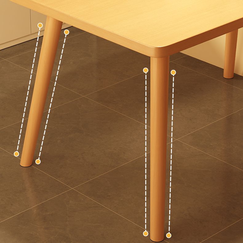 Modern Table Tripod Base Dining Table for Kitchen Dining Room Clearhalo 'Dining Tables & Seating' 'Dining Tables' 'dining_table' 'furn' 'furn_dining_table' 'Furniture' 'Kitchen & Dining Furniture' 1200x1200_b1d490bf-564e-4a1e-bad1-ff468748979f