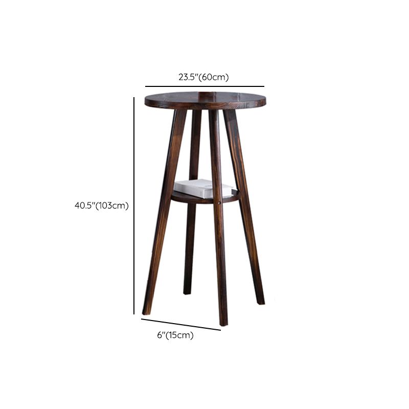 Solid Wood Pub Dining Set Contemporary 1/2/3 Pieces Table and Stool Set Clearhalo 'Bar Furniture' 'furn' 'furn_home_bar_bar_sets' 'Furniture' 'Home Bars & Bar Sets' 'home_bar_bar_sets' 'Kitchen & Dining Furniture' 1200x1200_b1d5ffe8-4dd9-4667-85ab-82f7b94e3695