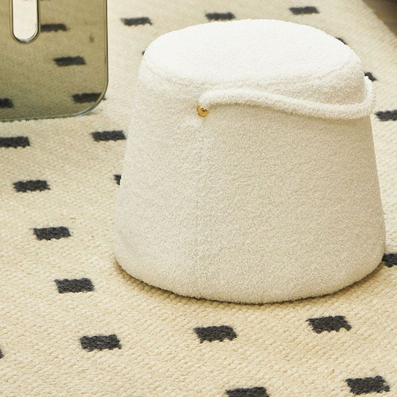 Glam osmanische Samtpolsterte, farbenfeste, tränenfeste Ottomane