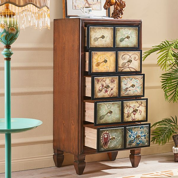 Modern Style Wood Buffet Sideboard Dining Room Buffet Server in Brown Clearhalo 'buffet_sideboard' 'Buffets & Sideboards' 'furn' 'furn_buffet_sideboard' 'Furniture' 'Kitchen & Dining Furniture' 1200x1200_b1d6f043-16b7-4b4c-99b1-ef64ef3893ba