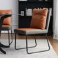 Industrial Style Leather Dining Chairs Upholstered Solid Back Armless Chairs Clearhalo ' kitchen&dining_furn' 'Dining Chairs' 'Dining Tables & Seating' 'dining_chair' 'furn' 'furn_dining_chair' 'Furniture' 'furniture_dining_chair' 'Kitchen & Dining Furniture' 'kitchen' 1200x1200_b1dd3204-d12e-4822-96b4-07a6699acb59