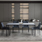 Modern Style Home Rectangular Sintered Stone Dining Table 4 Legs Table in Grey Clearhalo ' dining_table' 'Dining Tables & Seating' 'Dining Tables' 'furn' 'furn_dining_table' 'Furniture' 'furniture_dining_table' 'Kitchen & Dining Furniture' 'kitchen&dining_furn' 'kitchen' 'kitchen_dining_table' 1200x1200_b1dea97f-c80b-4aa0-af33-058a05760f6b