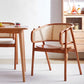 Contemporary Solid Wood Home Dining Arm Chair Open Back Dining Side Chair Clearhalo 'Dining Chairs' 'Dining Tables & Seating' 'dining_chair' 'furn' 'furn_dining_chair' 'Furniture' 'furniture_dining_chair' 'Kitchen & Dining Furniture' 1200x1200_b1e2e852-af88-47fd-b43d-5ad3012aa152