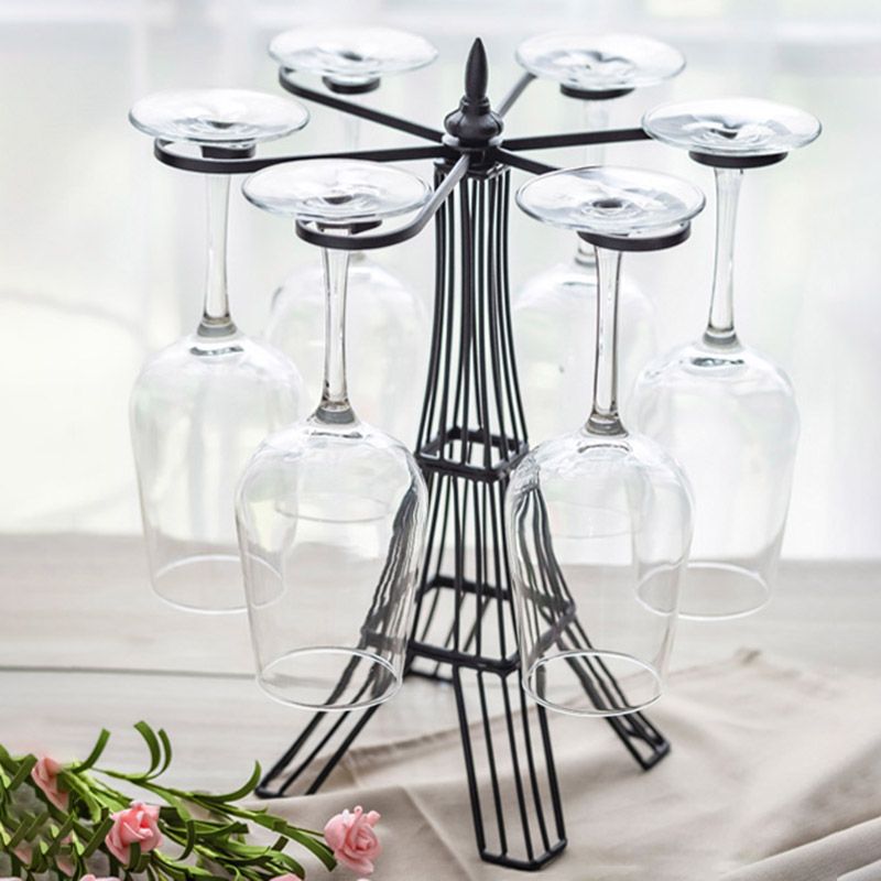 Contemporary Countertop Wine Holder Rack Metal Wine Rack Kit Clearhalo 'furn' 'furn_wine_racks' 'Furniture' 'Kitchen & Dining Furniture' 'Wine Racks' 'wine_racks' 1200x1200_b1e7d895-f554-415b-8244-8fc45e72a9e3
